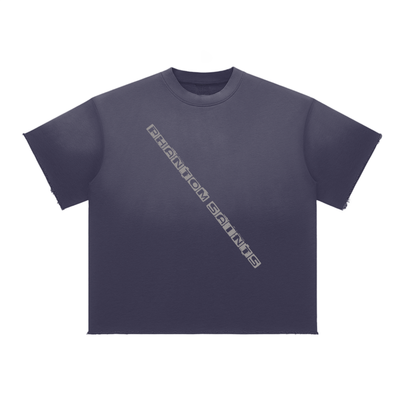 Sun Fade Raw Edge T-Shirt