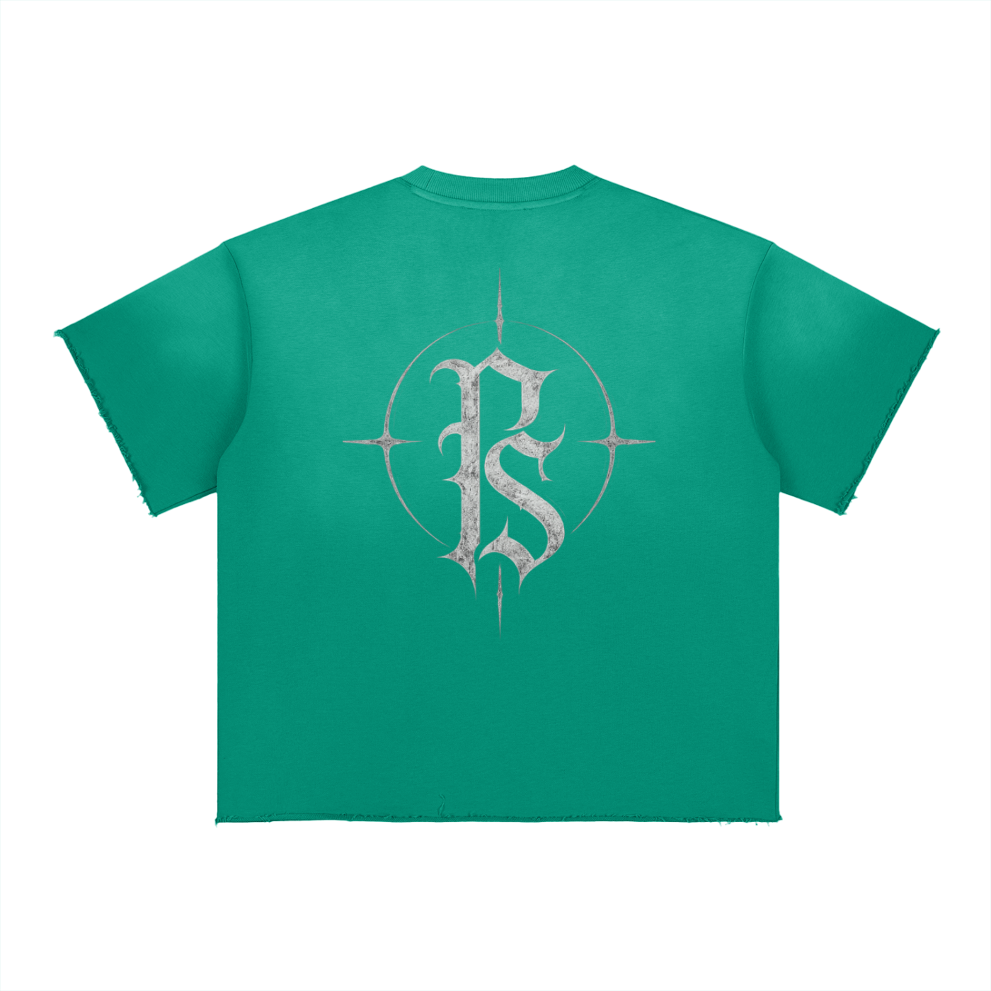 Sun Fade Raw Edge T-Shirt