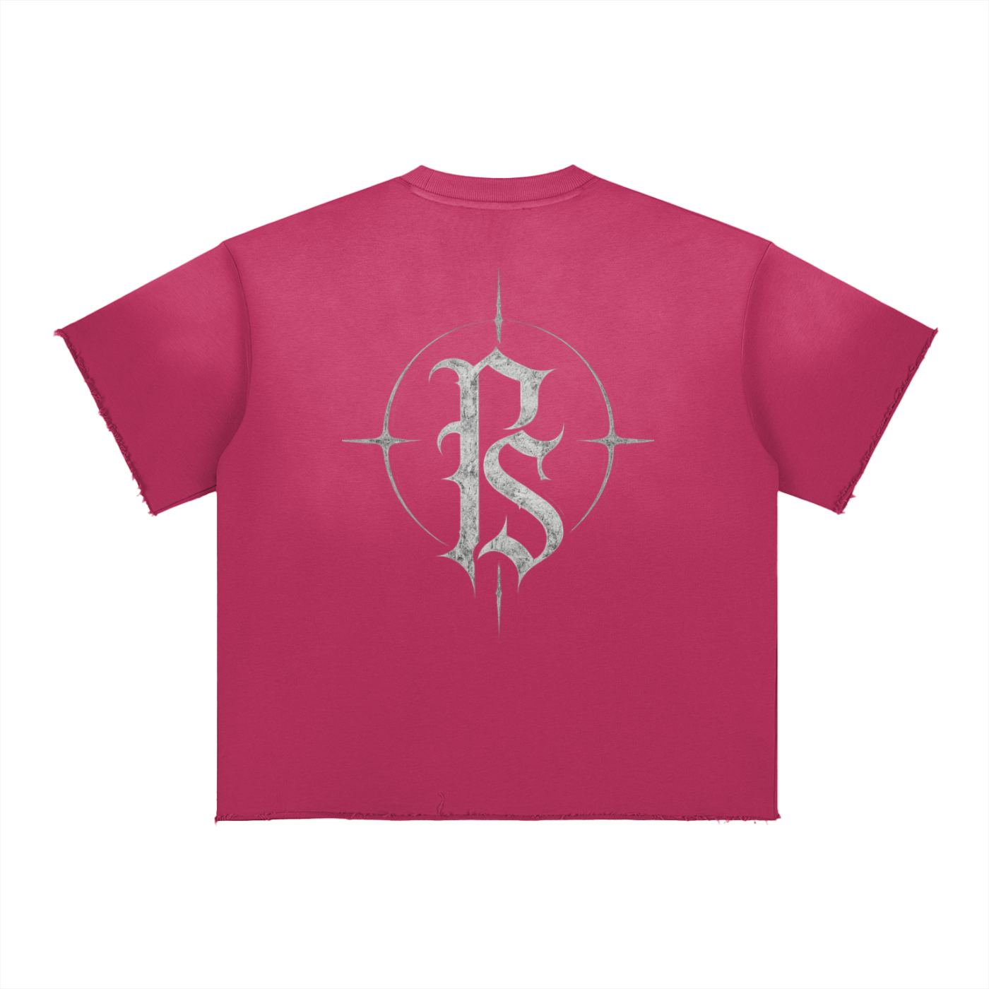 Sun Fade Raw Edge T-Shirt