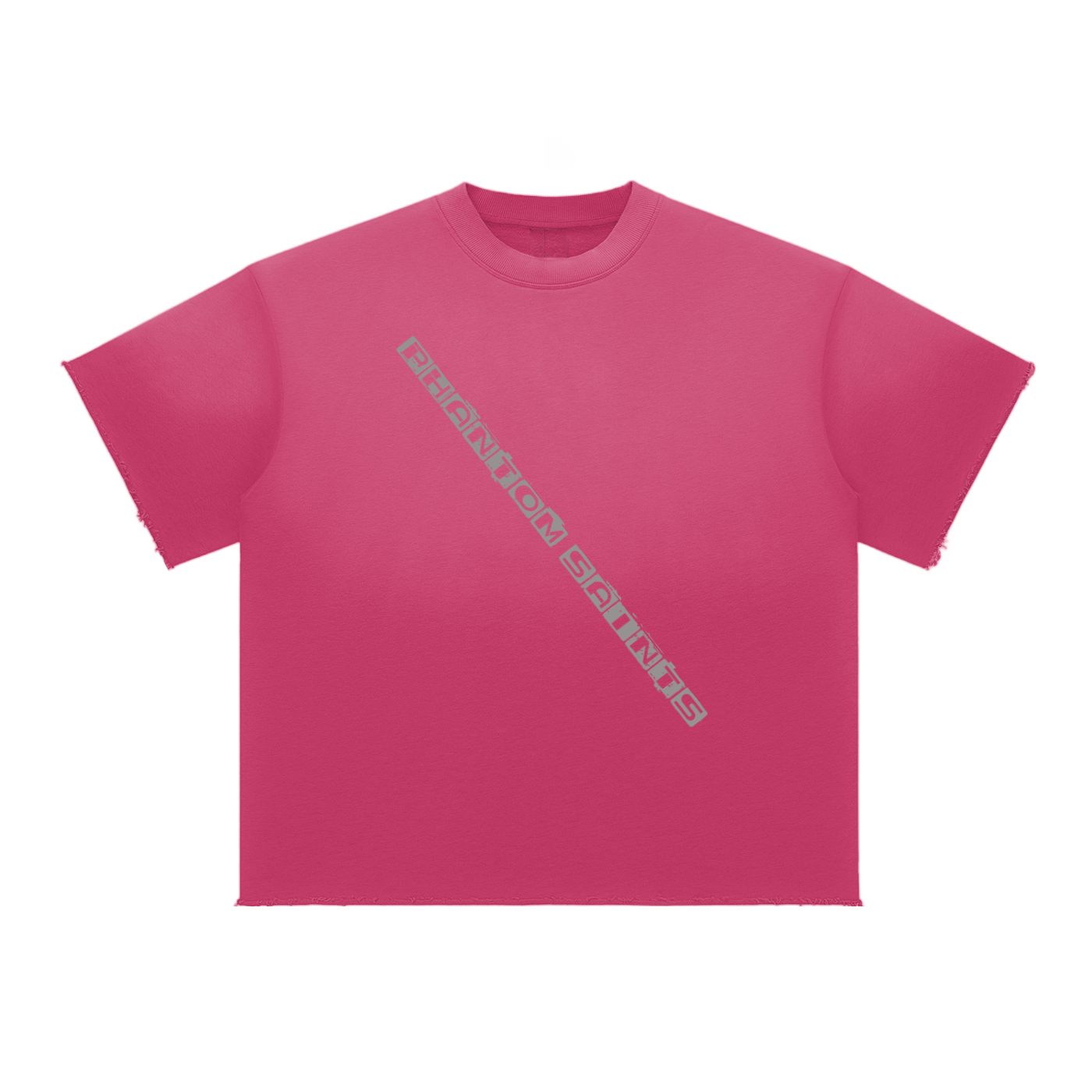 Sun Fade Raw Edge T-Shirt