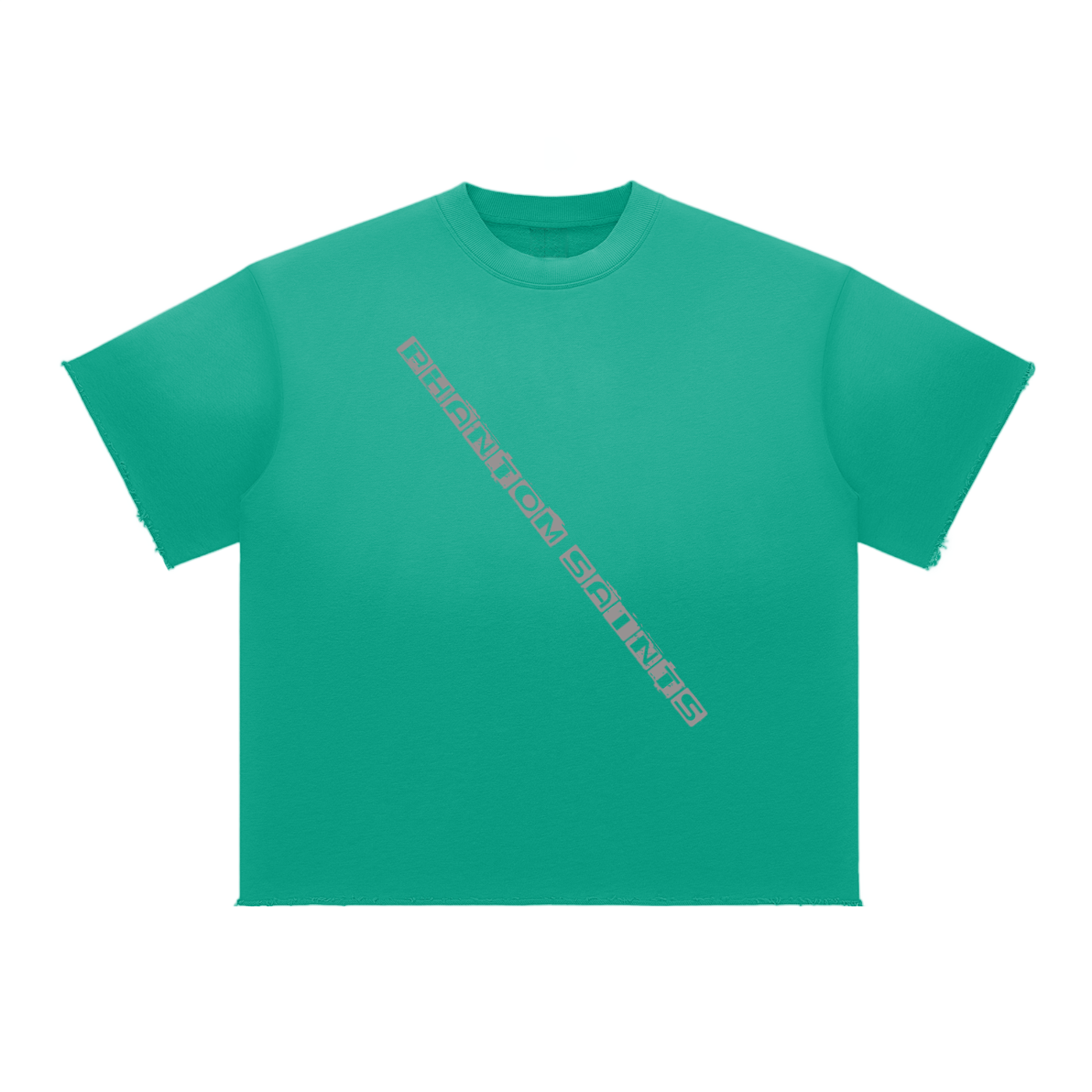 Sun Fade Raw Edge T-Shirt